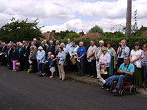 Flt Lt Hughes memorial