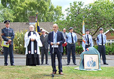 F/O Malcolm Ravenhill memorial