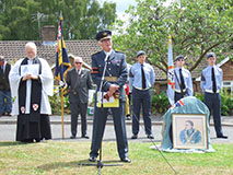 F/O Malcolm Ravenhill memorial