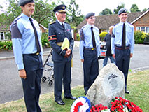 F/O Malcolm Ravenhill memorial