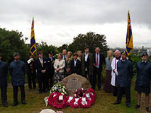 Flt Lt Reynell memorial