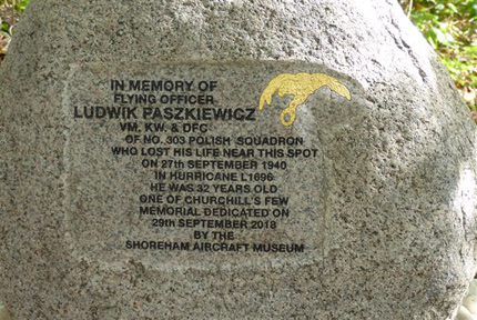 Flying Officer Ludwik Paszkiewicz VM, KW & DFC