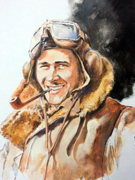 Flight Lieutenant 'Bob' Hughes DFC AE